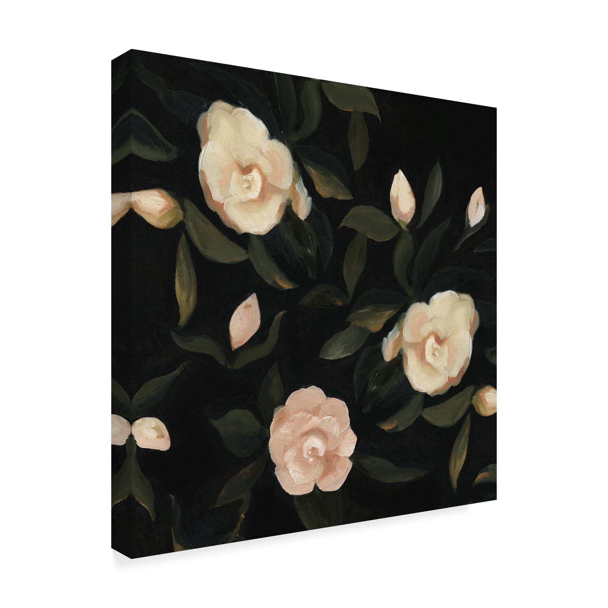 Trademark Fine Art 'Evening Gardenias I' Canvas Art by Emma Scarvey