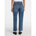 thumbnail image 4 of Time and Tru Women's Relaxed Boyfriend Jeans, 26" Inseam, Sizes 0-22, 4 of 6