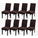 thumbnail image 1 of 8 Fundas Lisas Elásticas Protectoras Para Silla De Comedor Modelo Cafe, 1 of 4
