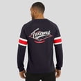 thumbnail image 5 of Men's Darius Rucker Collection by Fanatics Navy Houston Texans Waffle-Knit Raglan Long Sleeve Henley T-Shirt, 5 of 6