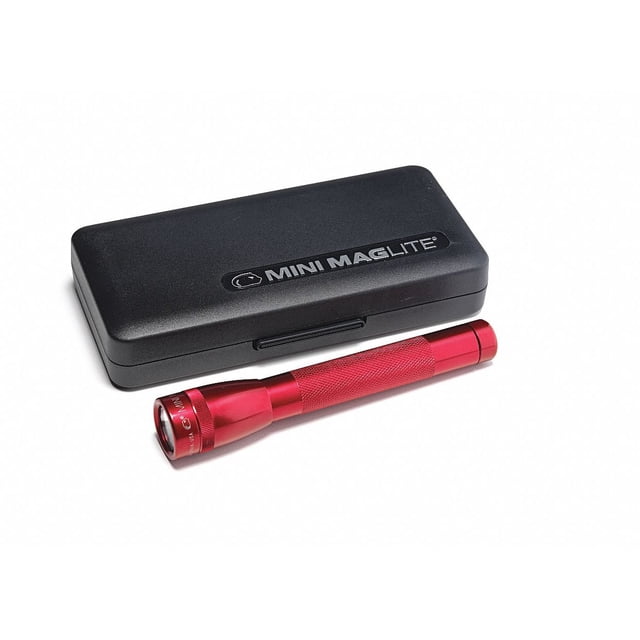 Linterna MagLite Mini incandescente de 2 celdas AA roja