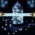 thumbnail image 4 of Luces navideñas DOSYU 1000 LEDs Blanco Frío 16 Metros, 4 of 5