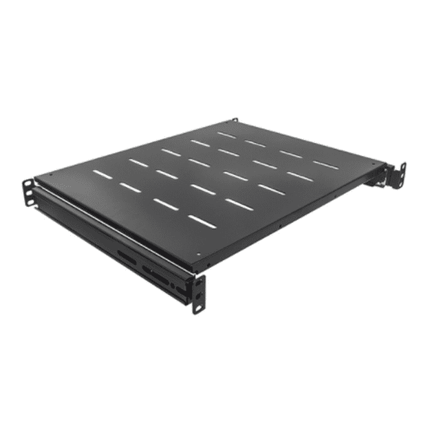 Charola deslizable, 1U, 19", Profundidad de la charola de 550mm Intellinet Network Solutions Para Racks dobles y Gabinetes de 600 a 800 mm, Ventilada