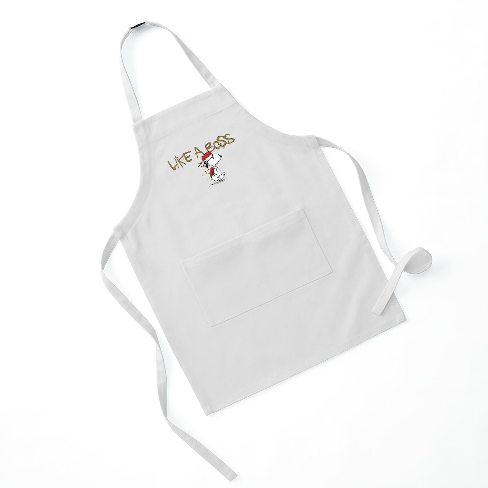 CafePress - Snoopy Like A Boss - Kids Apron
