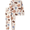 Ivory/Brown Bear, variant on Toddler Cozy Pajama Set, 2-Piece, Sizes 12M-5T