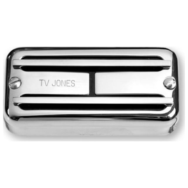 TV Jones Supertron Neck Pickup Universal Mount Chrome Super'tron