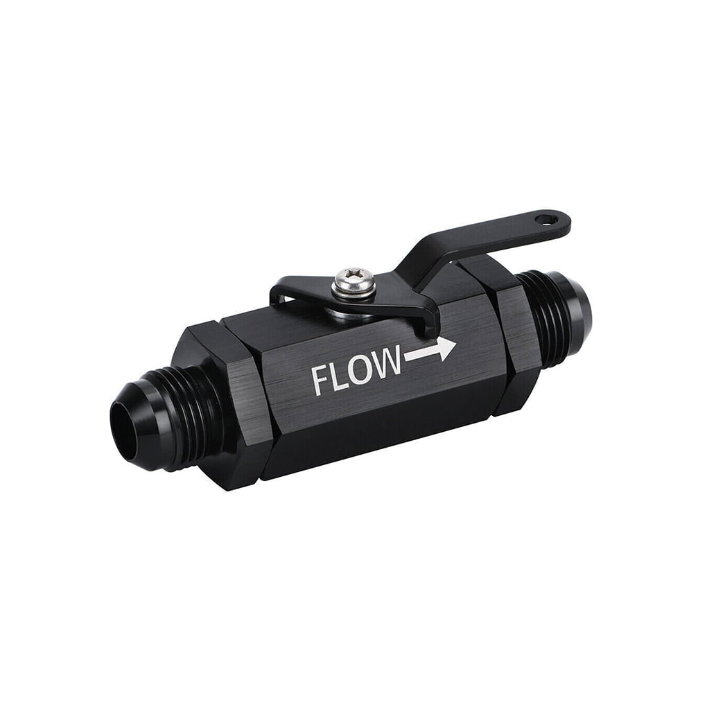 Jygee AN6 Aluminum Alloy Inline ShutOff Valve Rustproof Highflows Cut