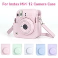 thumbnail image 2 of For Instax Mini 12 Camera Case PU Leather Soft Protective Case Trave Bag for Fujifilm Film Camera Bag with Shoulder Strap B, 2 of 6
