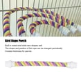 thumbnail image 4 of Bendable Bird Rope Perch Toy, Colorful & Safe, Comfortable Grip, for Cockatiels, Lovebirds, Budgies withStand, 4 of 8