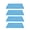 Blue, variant on BIMZUC 4Pcs Silicone Dehydrator Sheets Food Grade Prevent Sticking High Temperature Resistance Blue 12.2 x 10.2 in / 31 x 26 cm
