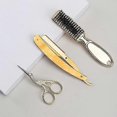 thumbnail image 4 of Steel Beard Mustache Scissors Salon Scissors - Hand Forged Barber Scissors For Men Precision, 4 of 4