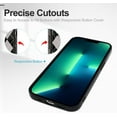 thumbnail image 4 of Phone Case for iPhone 13 Pro, Kawaii TPU Bumpers Back Phone Cover for iPhone 13 Pro 2021 (6.1 Inch), Women Girl Protective Cases Slim Cover, Black Diamond Grid, 4 of 13