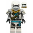 thumbnail image 3 of LEGO Ninjago Dragons Rising Season 2: Zane Climber Minifigure with Weapons, 3 of 5