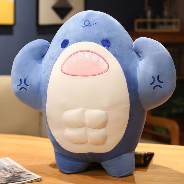 Set De 3 Peluches De Tiburón De 20 Cm – Muñecos De Trapo Suaves Y Abrazables, Cojín Decorativo Y Regalo Para Niños Y Niñas