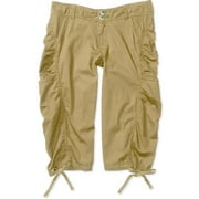 Juniors Cinched Cropped Scrub Pants