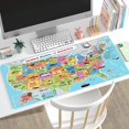 thumbnail image 3 of .x BAT Shadow Rubber Stitched Edges Extended Large Gaming Mouse Pad Office Keyboard Mouse Mat, 3 of 7
