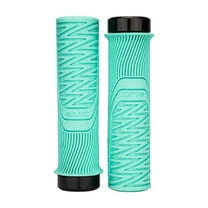 Mountain Bike Handlebar Grips Lock-On Bicycle Bold Grip Non-Slip Fits 22.2mm Blue