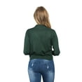 thumbnail image 6 of G-Style USA Women's 3/4 Sleeve Open Front Cropped Cardigan Sweater (S-XL), 6 of 7