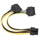 thumbnail image 2 of Adaptador de corriente GPU, 2 cables de alimentación Cable PCIE dual Cables de alimentación Diseño de última generación, 2 of 9
