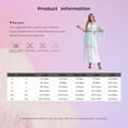 thumbnail image 7 of iiniim Womens Halloween Roman V Neck Queen Princess Ancient Toga Gown Fancy Dress Light Blue 3XL, 7 of 7