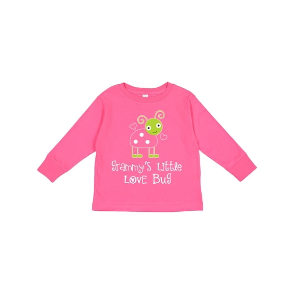 Inktastic Grammy Love Bug Valentines Day Childs Girls Long Sleeve Toddler T-Shirt