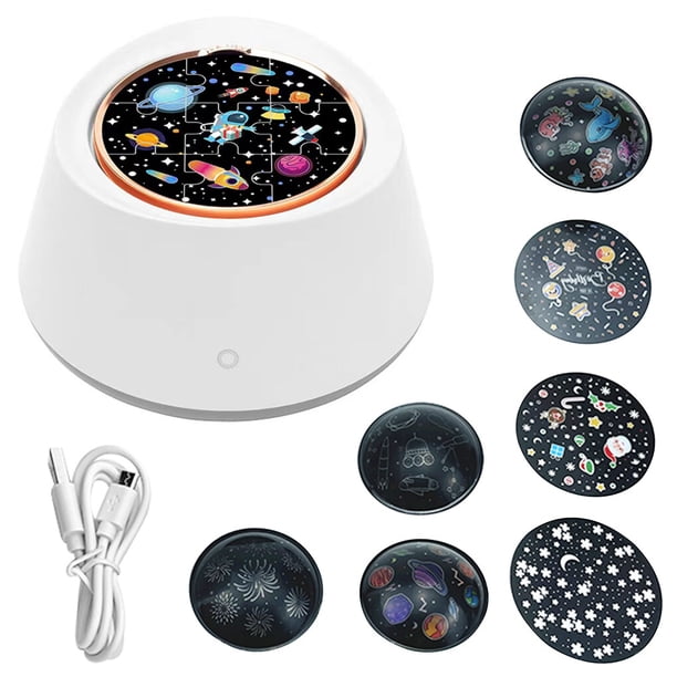 Naiovety Fairy Tale World Music Atmósfera Night Light Star Music Proyector KidsBaby Gift Accesorios para electrodomésticos No.01