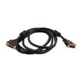 thumbnail image 2 of Link Depot DVI-10-DD-MF Black DVI-D male to DVI-D female Cable, Black, 2 of 3