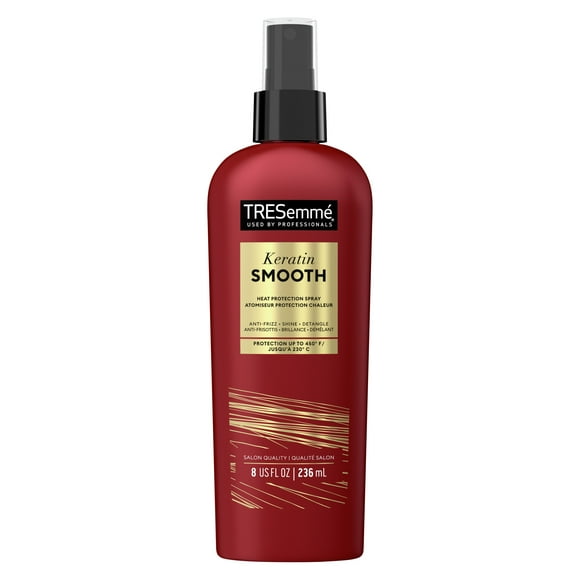 TRESemme Keratin Smooth Heat Protectant Detangler Hairspray with Marula Oil, 8 fl oz