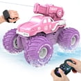 thumbnail image 1 of Coche a control remoto BEZGAR Pink Monster Truck 1:16 para niñas, 1 of 6
