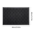 thumbnail image 3 of EGNMCR Bathroom Rugs Household Doormat Entrance Mat Defend Slide Mat Entryway Mat Carpet Machines Washable Polypropylene Suitable For Pet Living Room Kitchen And Bathroom Polyester floor mats, 3 of 6