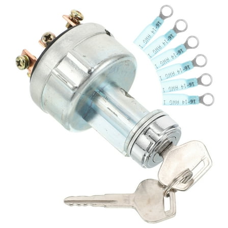 WORGEOUS 1 Set Excavator Ignition Switch 6 Pin Terminals Excavator Agricultural Ignition Switch Tractor Parts