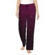 thumbnail image 1 of Balery Dark Purple Glitter Pantalones de pijama para mujer, pijamas ultraligeros, pantalones de estar por casa-Medium, 1 of 6