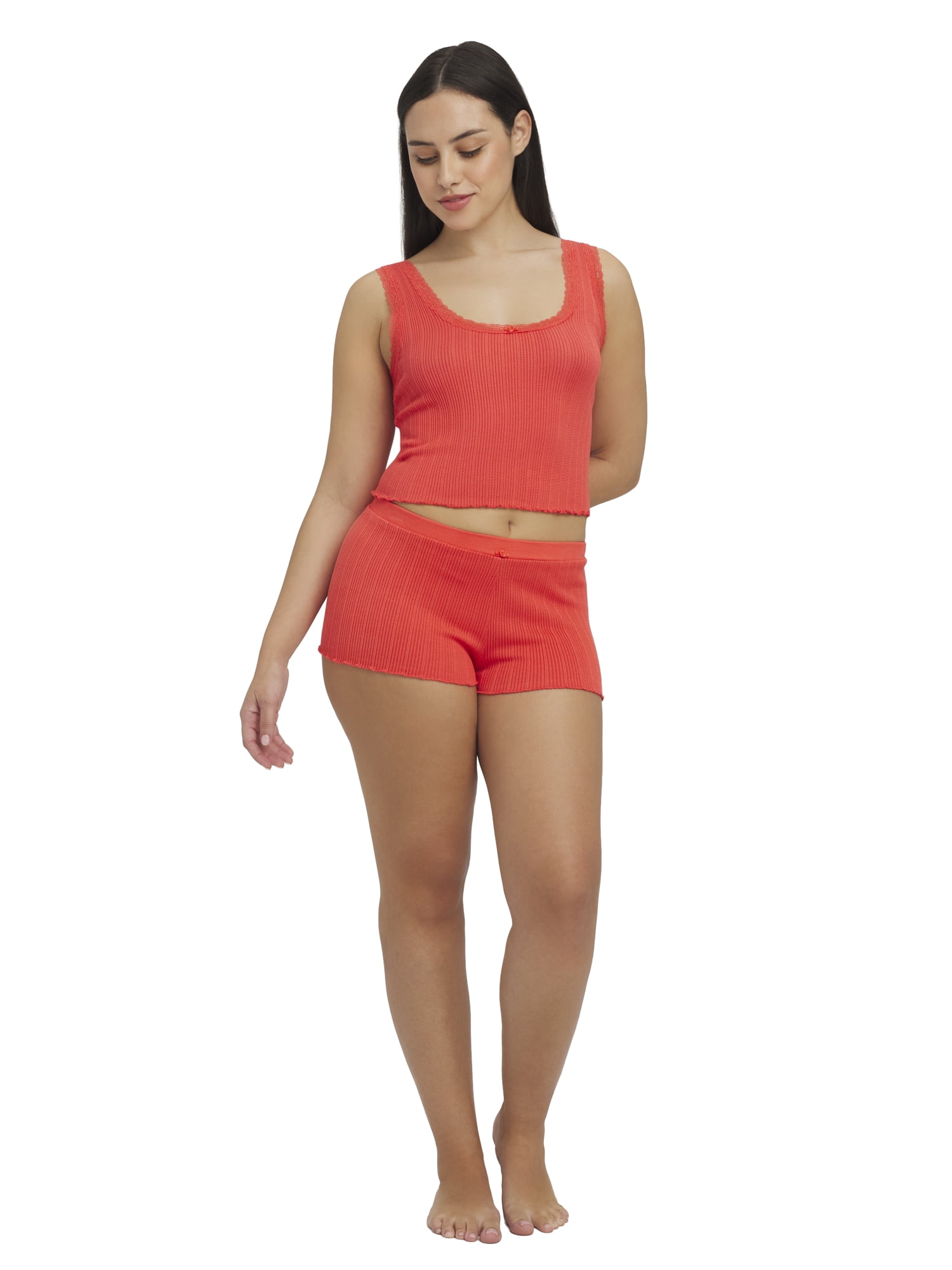 Mills by Millie Bobby Brown Women's Pointelle Short Panties, Sizes XS-XXXL