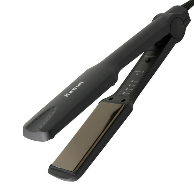 Flats Iron Hair Straightener With 10s Fast Heating, 1 Inch Professionasl Titanium Straightening Curling Iron With 4 Adjustable Temp And Automatic Shut Off