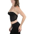 thumbnail image 6 of ToBeInStyle Women's Shaping Floral Lace Boned Bustier, 6 of 6