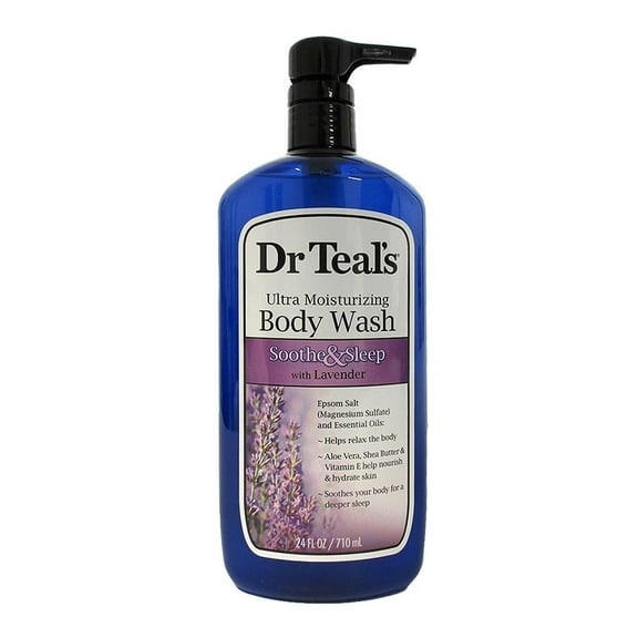Jabón líquido corporal Dr. Teal's con lavanda 710 ml