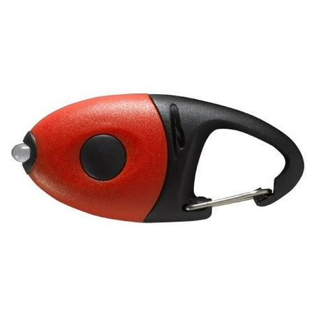 Princeton Translucent Flashlight - Princeton Tec Impulse Flashlight With White LED-Solid Red