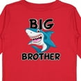 thumbnail image 4 of Inktastic Big Brother Shark Boys Long Sleeve Toddler T-Shirt, 4 of 5