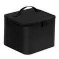 thumbnail image 3 of Bolsa térmica térmica, porta helados, bolso negro, bolsa para calentar comida para postres, comestibles, trabajo, entrega de comida, comida para lleva, 3 of 9