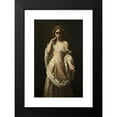 thumbnail image 2 of Henri Lehmann 11x14 Black Modern Framed Museum Art Print Titled - Ophelia (1847), 2 of 5