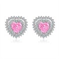 thumbnail image 2 of RXIRUCGD Boucles d'Oreilles Cœur Pêche, 2 of 6