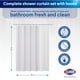 thumbnail image 2 of Juego de cortinas de ducha CLOROX para baño, impermeables, con forro, 70 x 72, 2 of 8