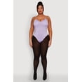thumbnail image 3 of Women's Plus Size Rhinestone Ruched Padded Bustier Bodysuit, 3 of 5