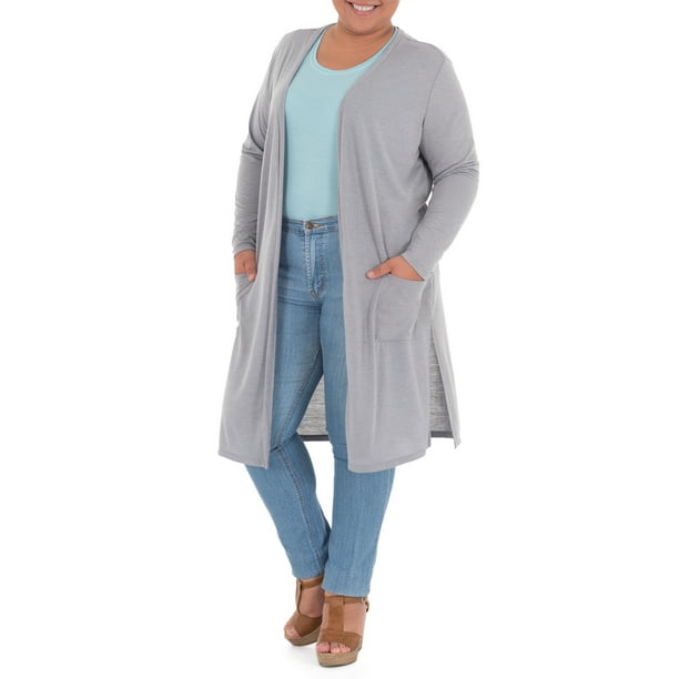 jersey duster cardigan