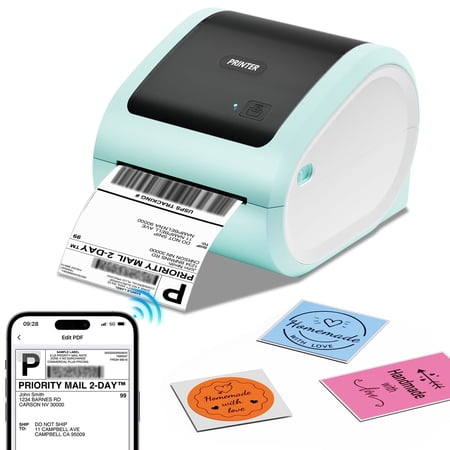 Phomemo Bluetooth Thermal Label Printer, 4X6 Wireless Shipping Printer