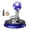 Blue, variant on Solar Rotating Soccer Ball Aromatherapy Diffuser Ornament Solar Powered 360° Rotating Car Air Freshener With Essential Oil And Pad For Car Interior Decoration(Blue-One Size)