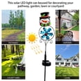 thumbnail image 4 of Lámpara Luz LED Solar de Navidad para decoración del hogar de Ehuebsd noche de paisaje jardín patio césped muñeco de nieve alce pingüino Papá Noel al aire libre, 4 of 9