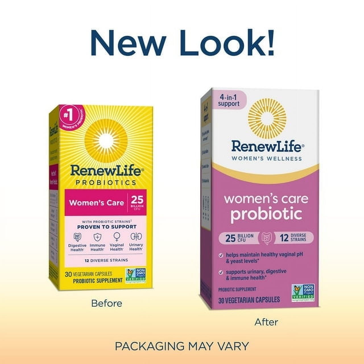 ReNew Life Ultimate Flora Women's Daily Probiotic Veggie Capsules 30 ea (Pack of 3)