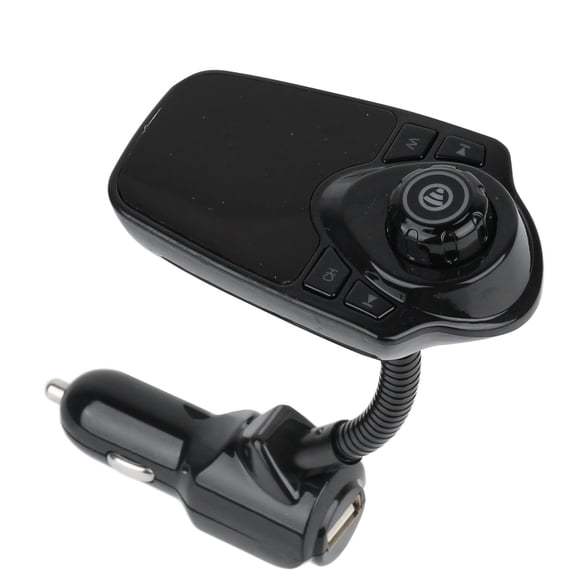 Transmisor FM Blu-etooth para coche - 4 en 1 reproductor de MP3 para coche con pantalla LCD digital a color, disco U, importación y exportación adicionales, tarjeta TF, amplia compatibilidad