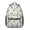 Jack Russell Terrier, variant on Saint Bernard and Roses Backpack for School, Cute School Bag with Adjustable Shoulder Straps and Padded Back, 15.3"x11"x6.7"